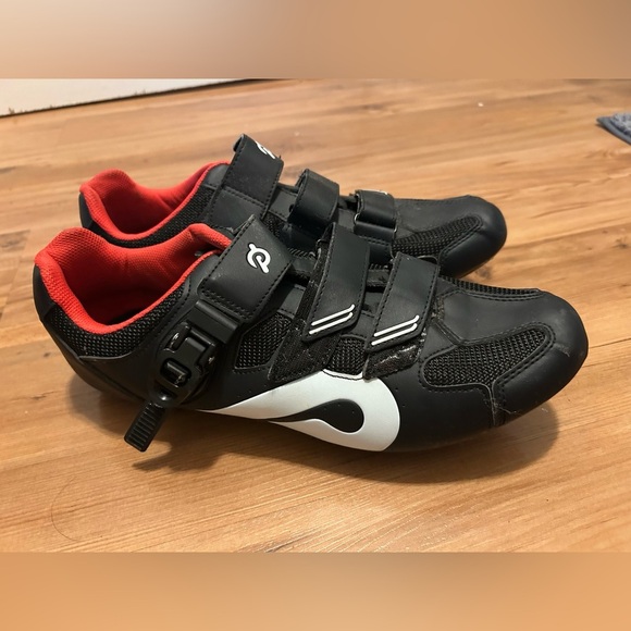 Peloton Other - Peloton Black and Red Original Clip-in Shoes Mens US 13 EU 47